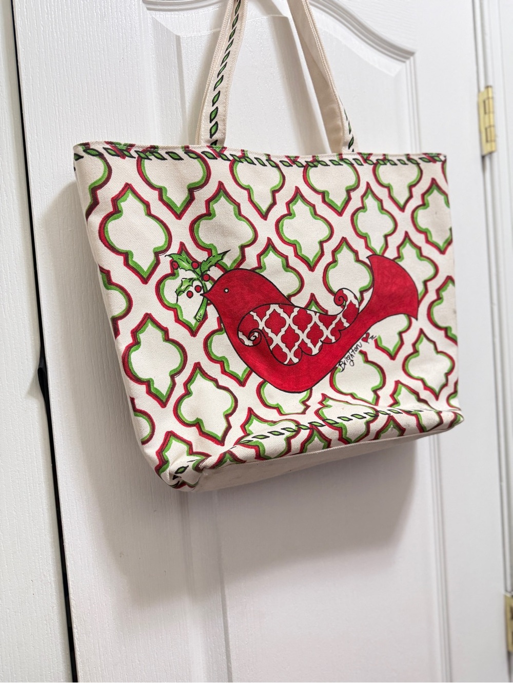 Brighton Love & Joy Heart Print Tote Bag - Multicolor